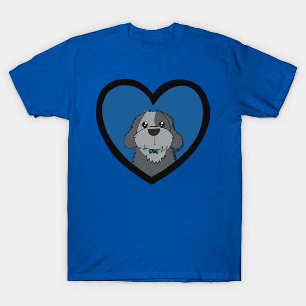 Shaggy Floof Love T-Shirt by AmyMinori